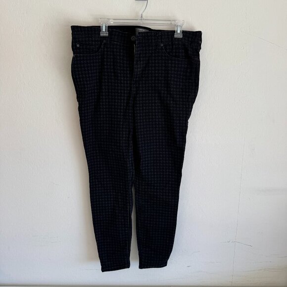 torrid Pants - Torrid Sky High Skinny Jeans | Black Houndstooth | Size 15 Regular